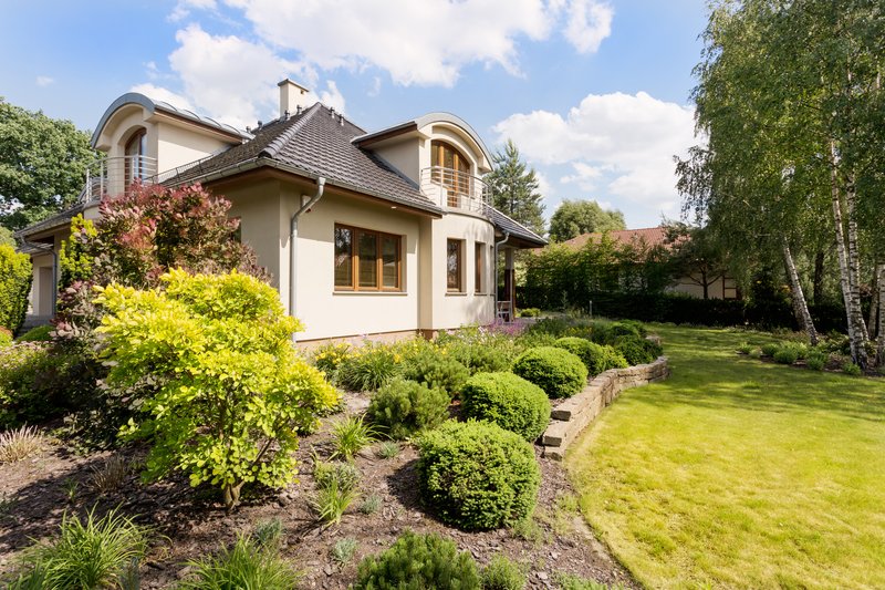 Casa moderna y grande